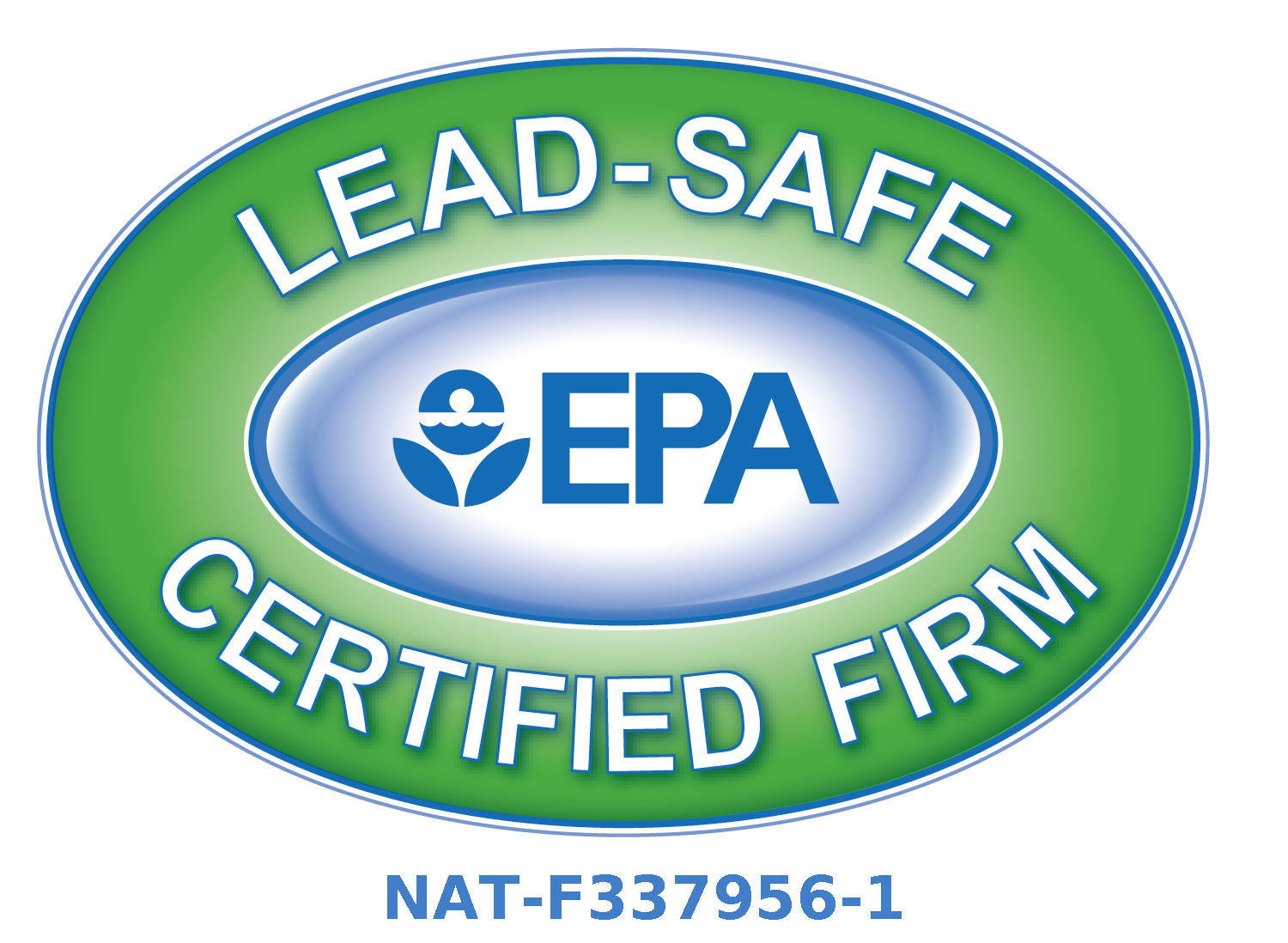 EPA Lead-Safe Certified Firm logo